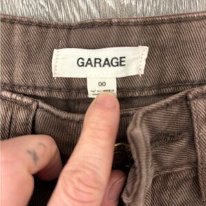 Garage Women's Brown Wide Leg Pants